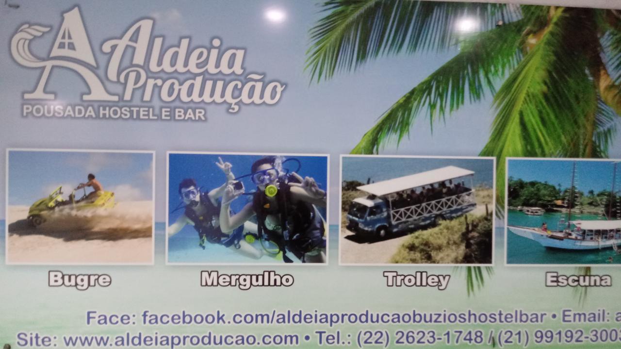 Búzios Pousada Hostel E Bar Aldeia Producao מראה חיצוני תמונה